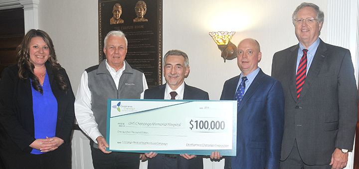 Development Chenango commits $100,000 to UHS Chenango Memorial capital campaign